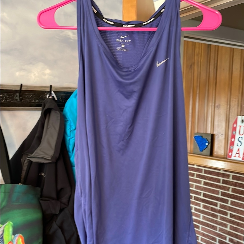 Nike Purple Dri-FIT Tank Top
